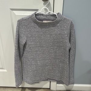 Loft purple long sleeve top